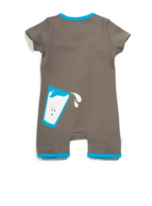 zip-up milk romper