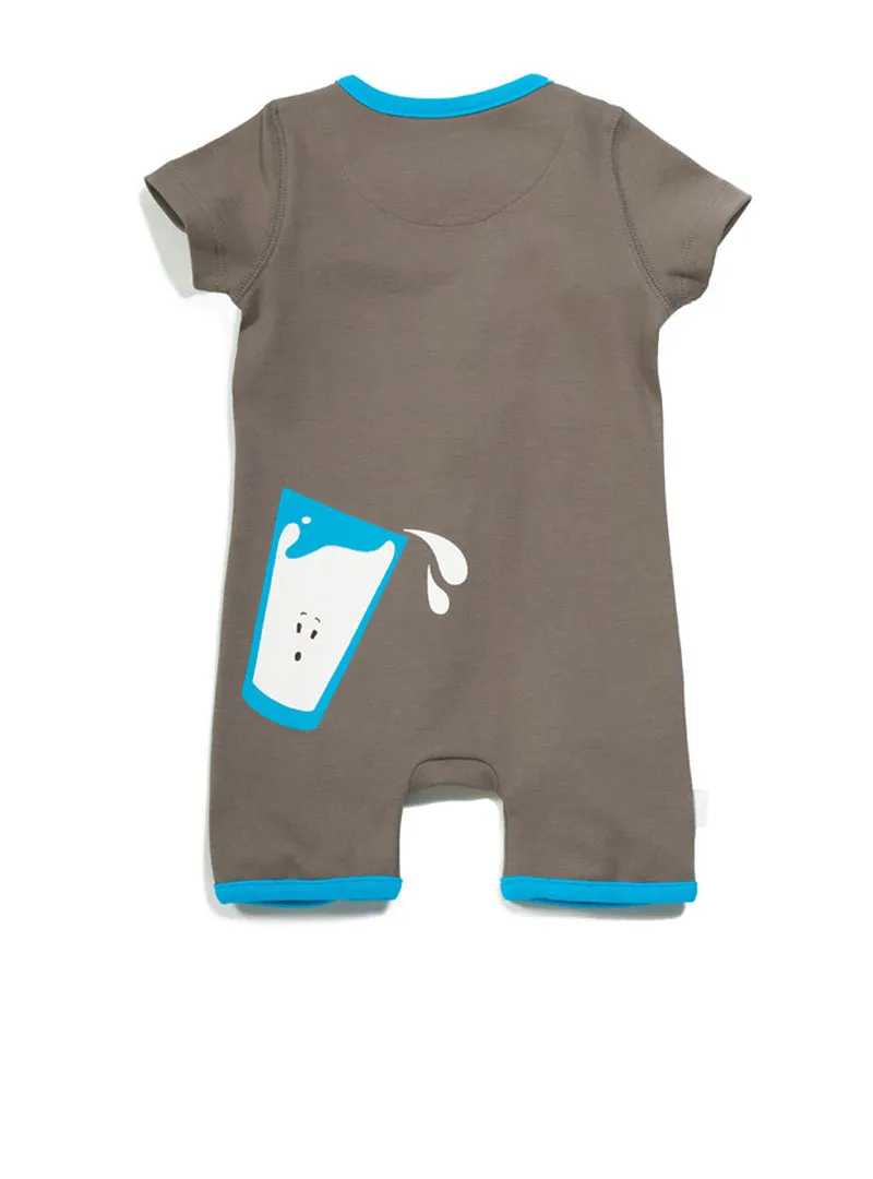 zip-up milk romper