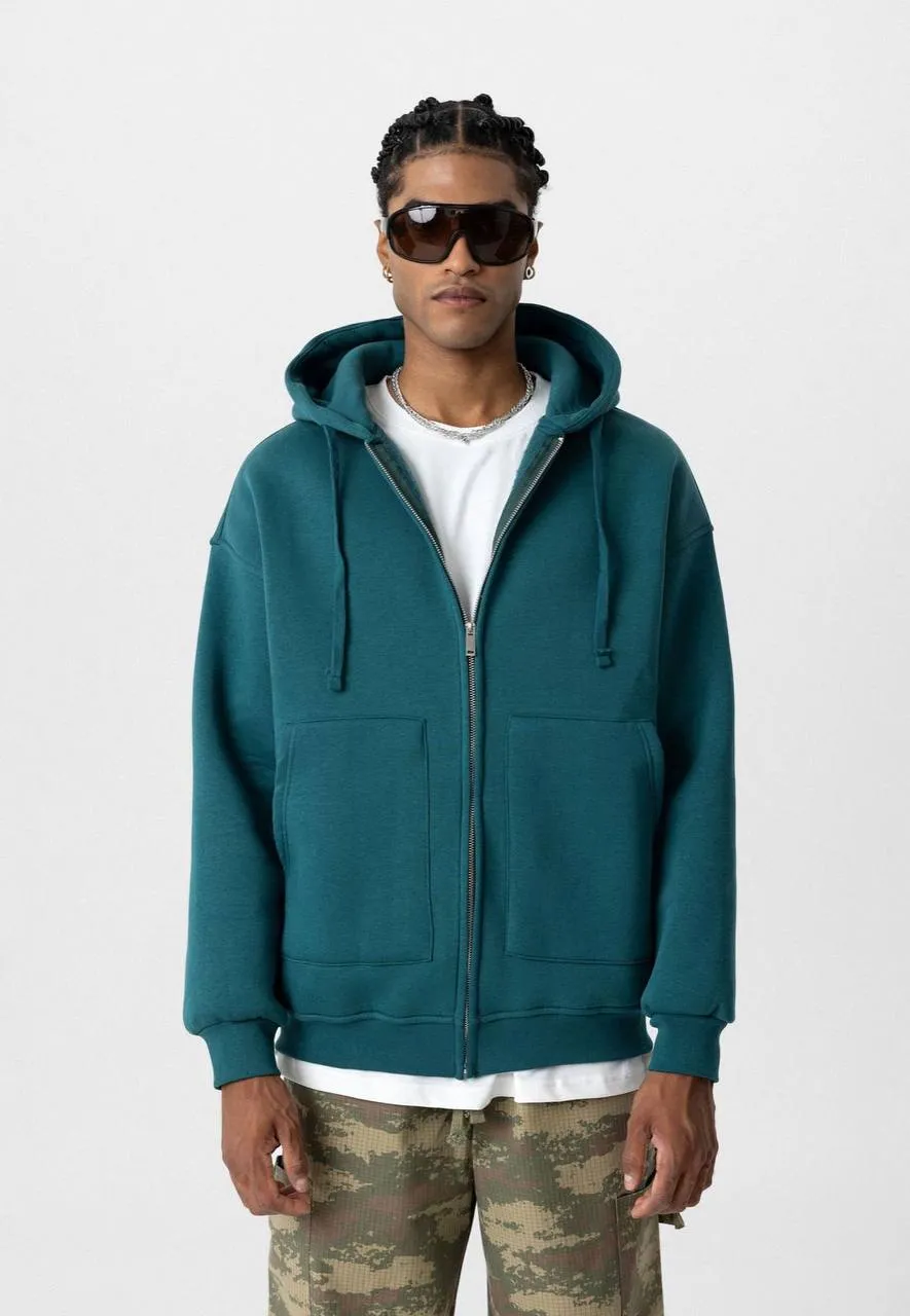 Zip Up Premuim Basic Hoodie