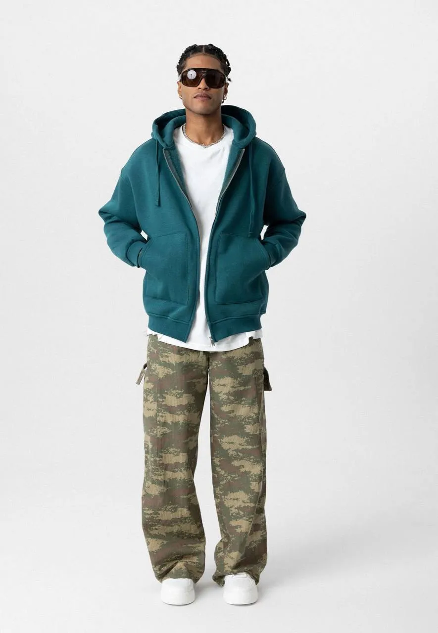 Zip Up Premuim Basic Hoodie